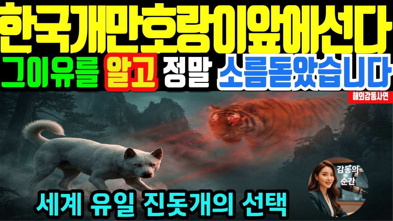 군사전략가가 3개월 조사한 진돗개의 비밀 