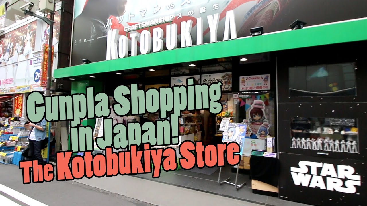 639 - Gunpla Shopping in Japan: The Kotobukiya Store