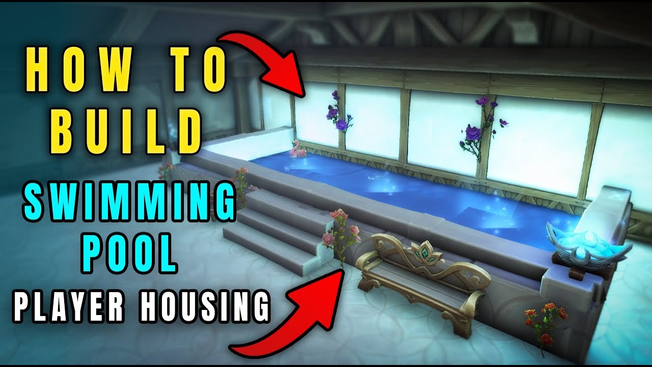 This Swimming Pool Completely Changed How I See Player Housing in World of Warcraft – FULL BUILD