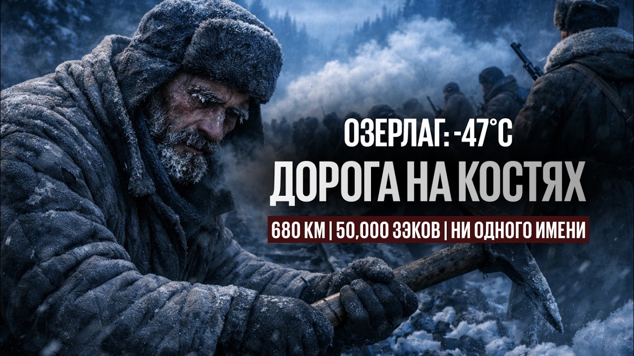 ОЗЕРЛАГ КАК ЗЭКИ ПРОЛОЖИЛИ ДОРОГУ ЧЕРЕЗ МЕРЗЛОТУ И ИСЧЕЗЛИ ИЗ ИСТОРИ