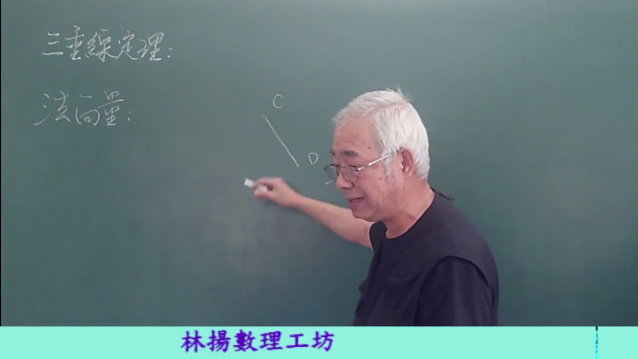 高二下數學:三垂線定理介紹
