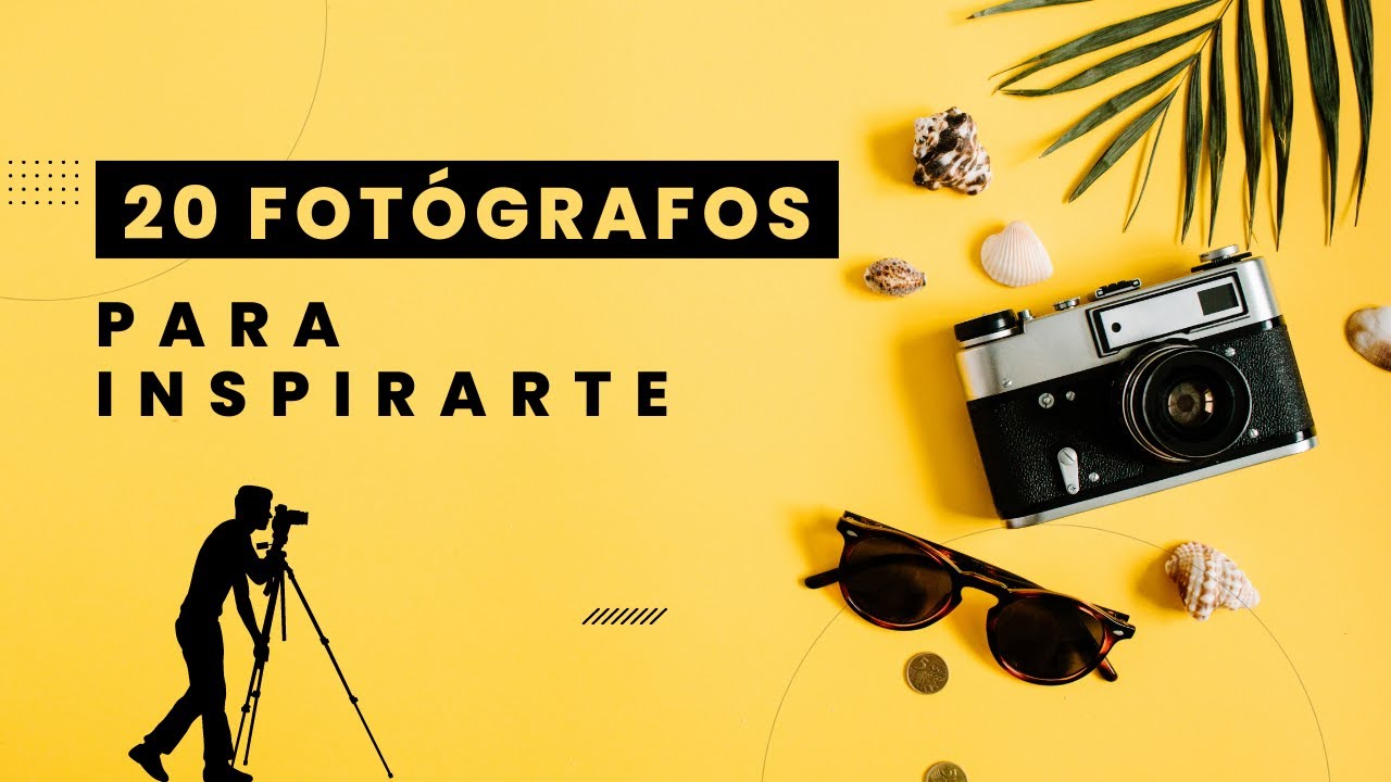 20 Fotógrafos para Inspirarte