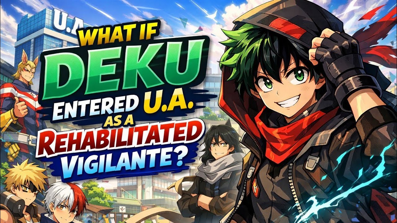What if Deku Entered U A  as a Rehabilitated Vigilante?