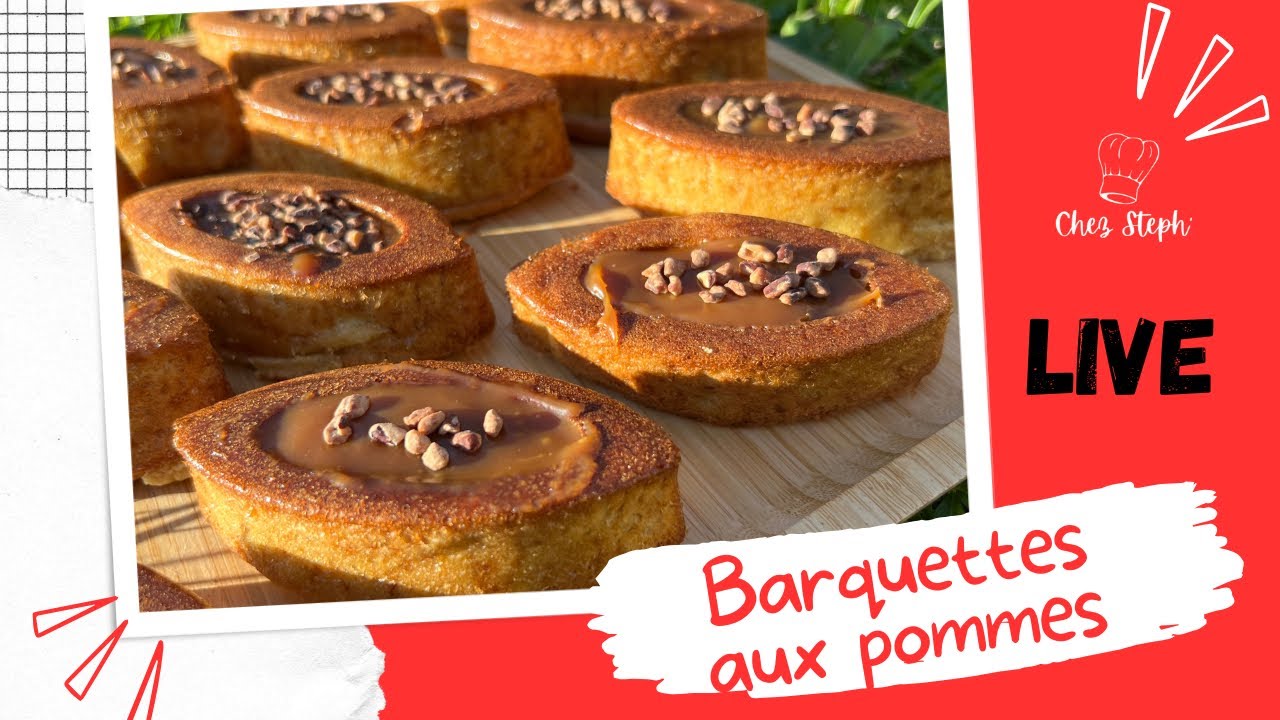 LIVE : Barquettes aux pommes