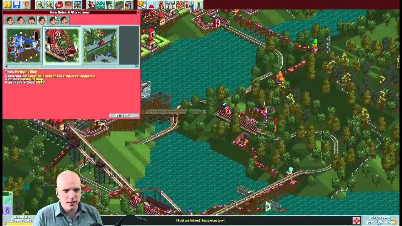 Rollercoaster Tycoon Scenario #33 - Woodworm Park