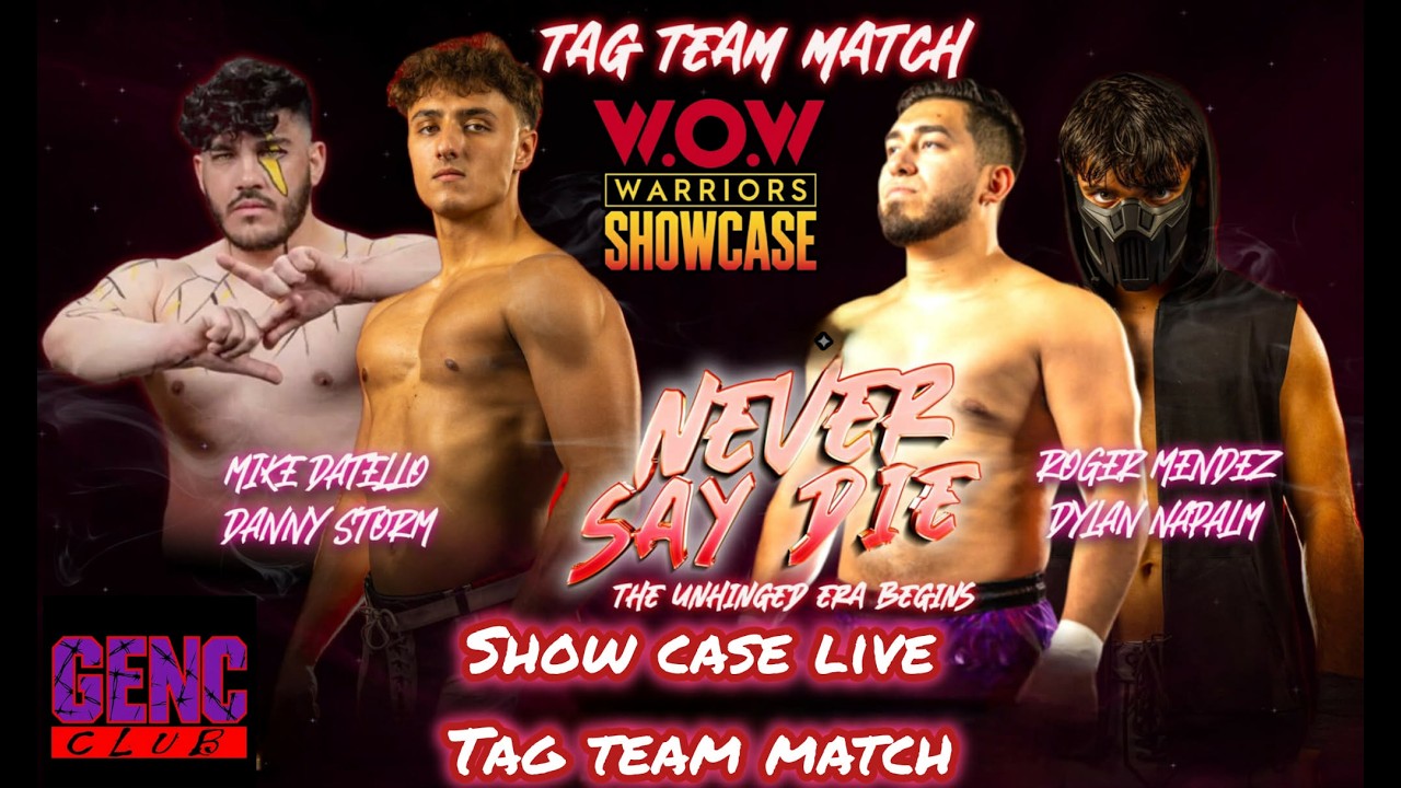 Выездной турнир Warriors Showcase - The Rise (Дэнни Сторм и Майк Дателло) против Роджера Мендеса ...