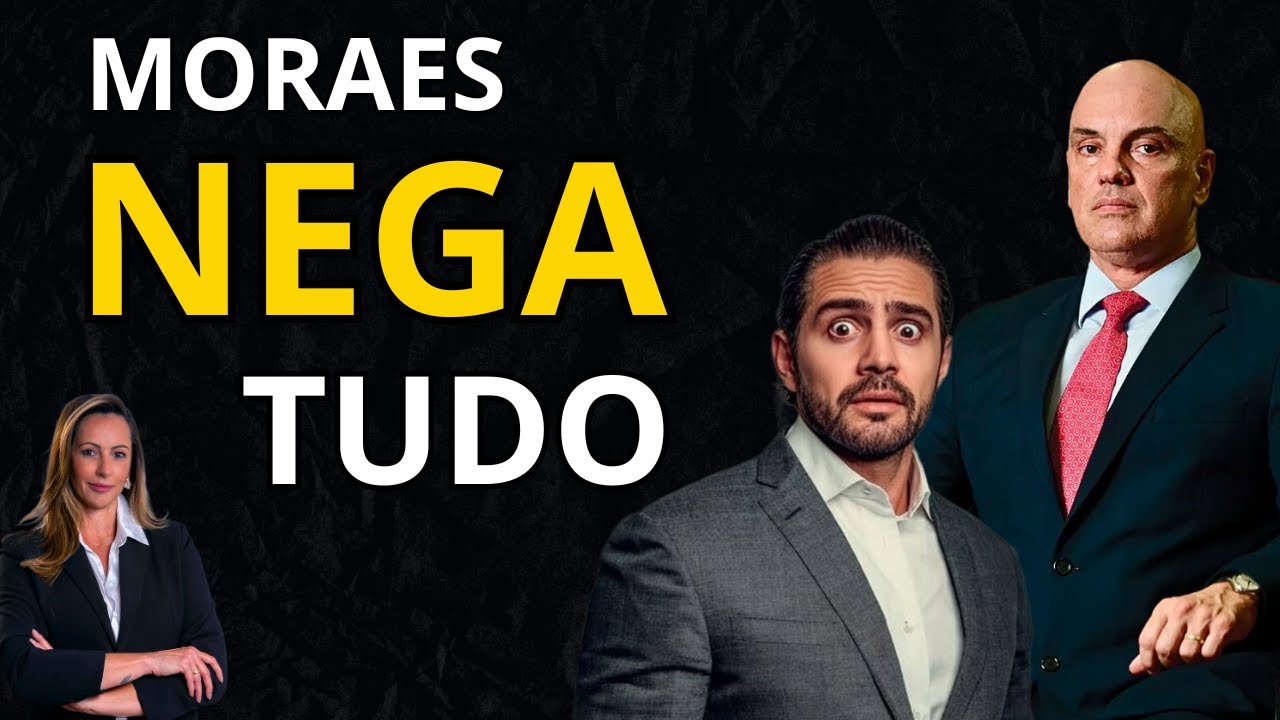MORAES quebra silêncio e NEGA reunião com DANIEL VORCARO