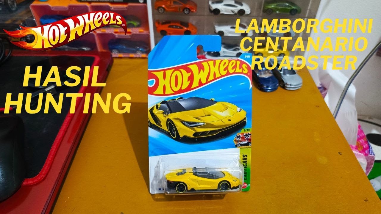 Lamborghini Centanario Roadster - Review Hotwheels 