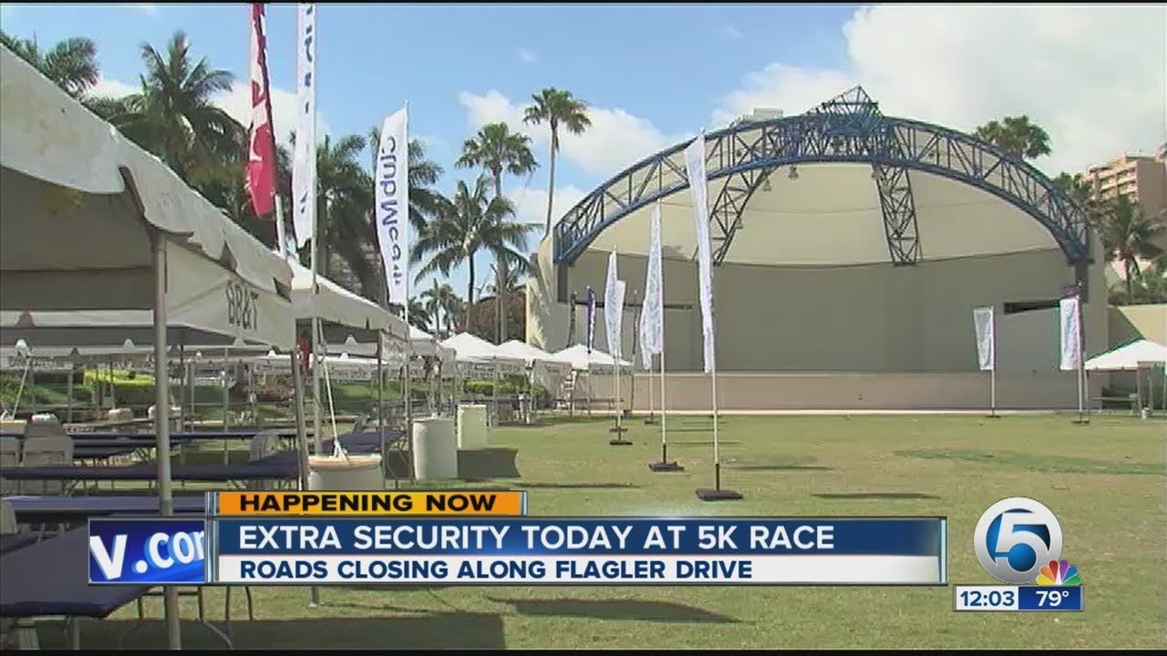 5K Race in downtown West Palm Beach to feature extra security