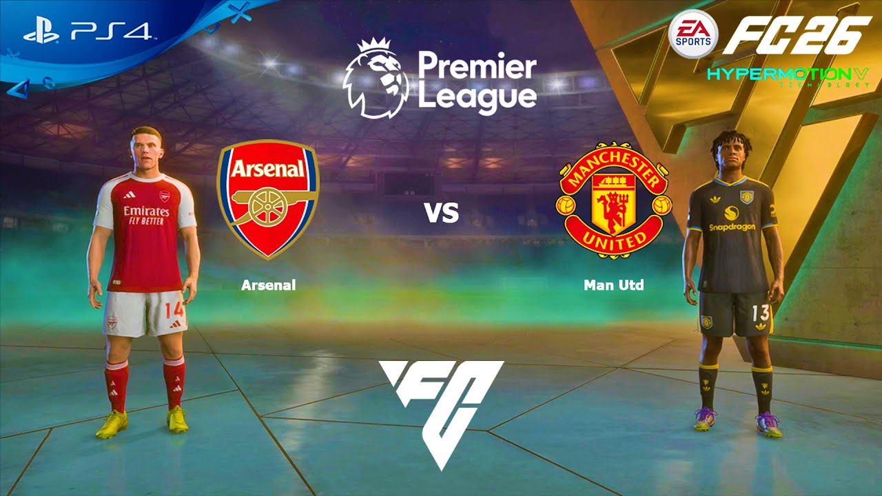 FC 26 PS4 - Arsenal vs Manchester United | Premier League 25/26