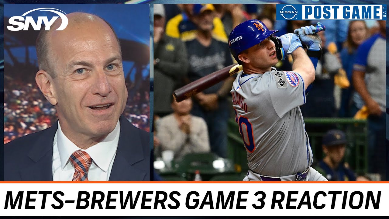 Gary Cohen and Mets Post Game crew react to New York's Amazin' Game 3 Wild Card series win | SNY