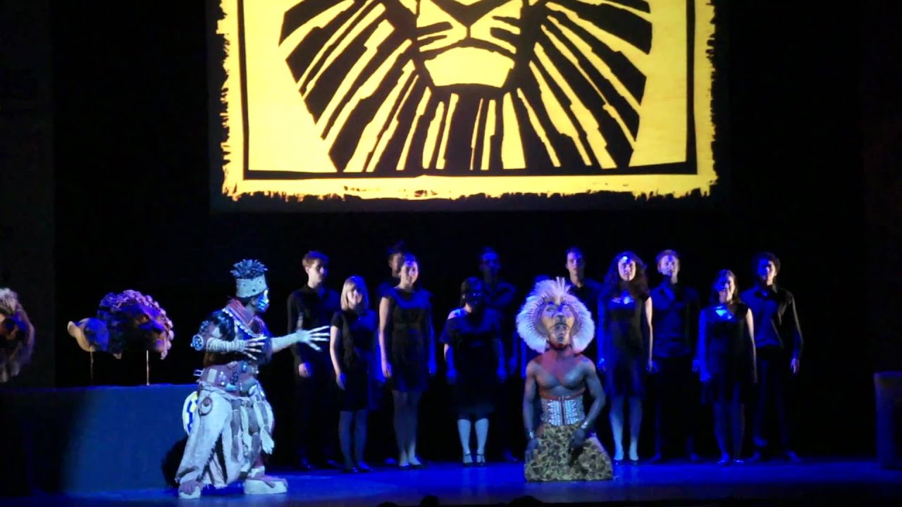 Lion King The Musical in Singapore (Simba, Rafiki & Choir) | SUPERADRIANME.com