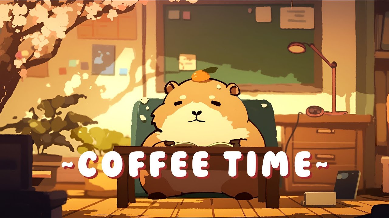 Capybara Lofi Zone | Peaceful Music for Your Soul 🦫 🎵 🌙