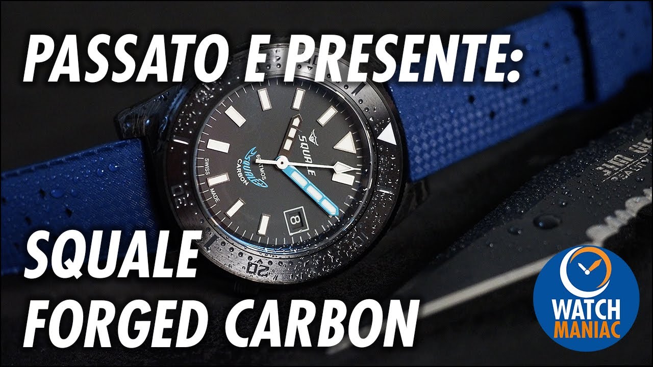 Squale T-183 Forged Carbon, la recensione del modello con cassa in carbonio forgiato
