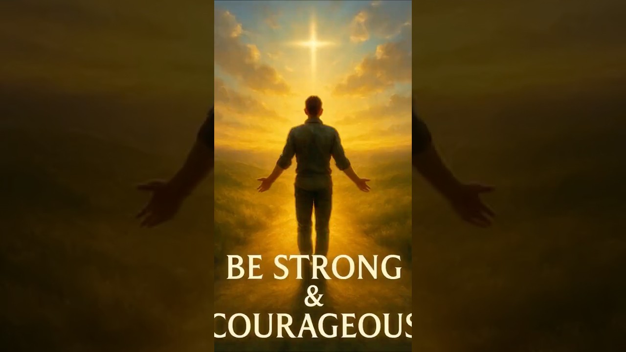 Prayer for Courage & Strength Today 🛡️ | Joshua 1:9 | Surrender Your Worries to God