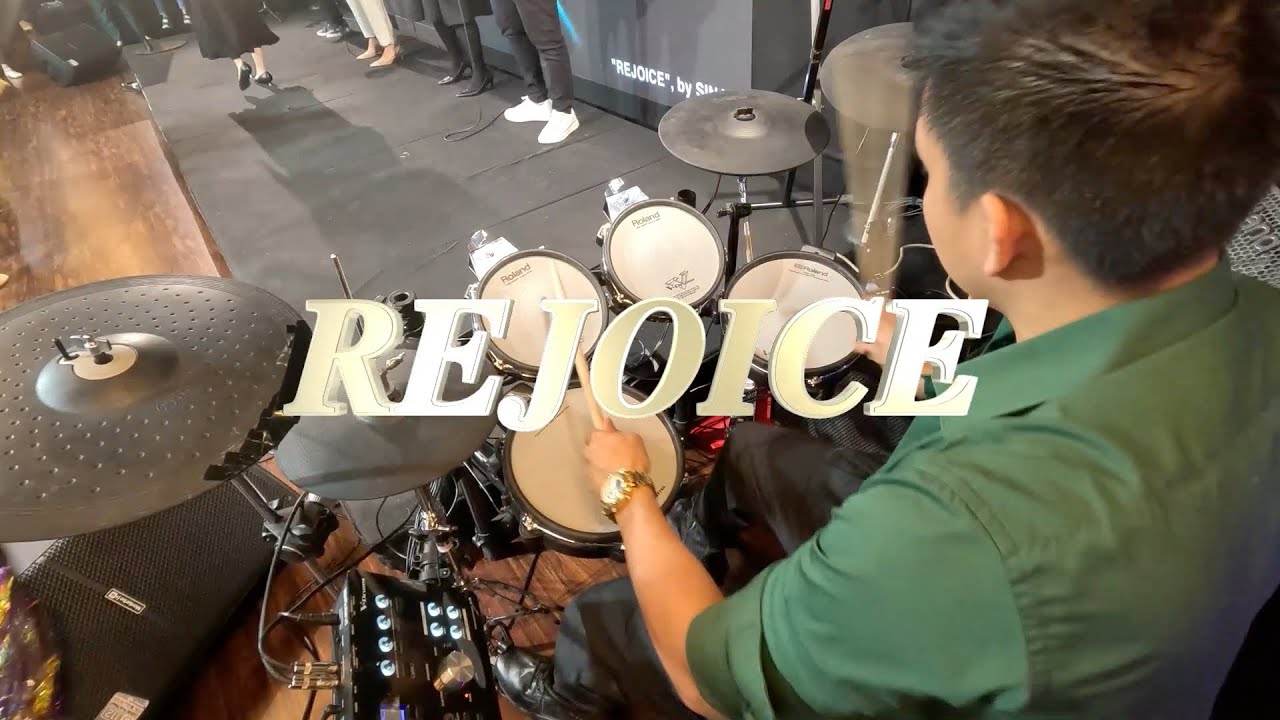 Rejoice - Sinach | #DGospelMuso Drum Cover