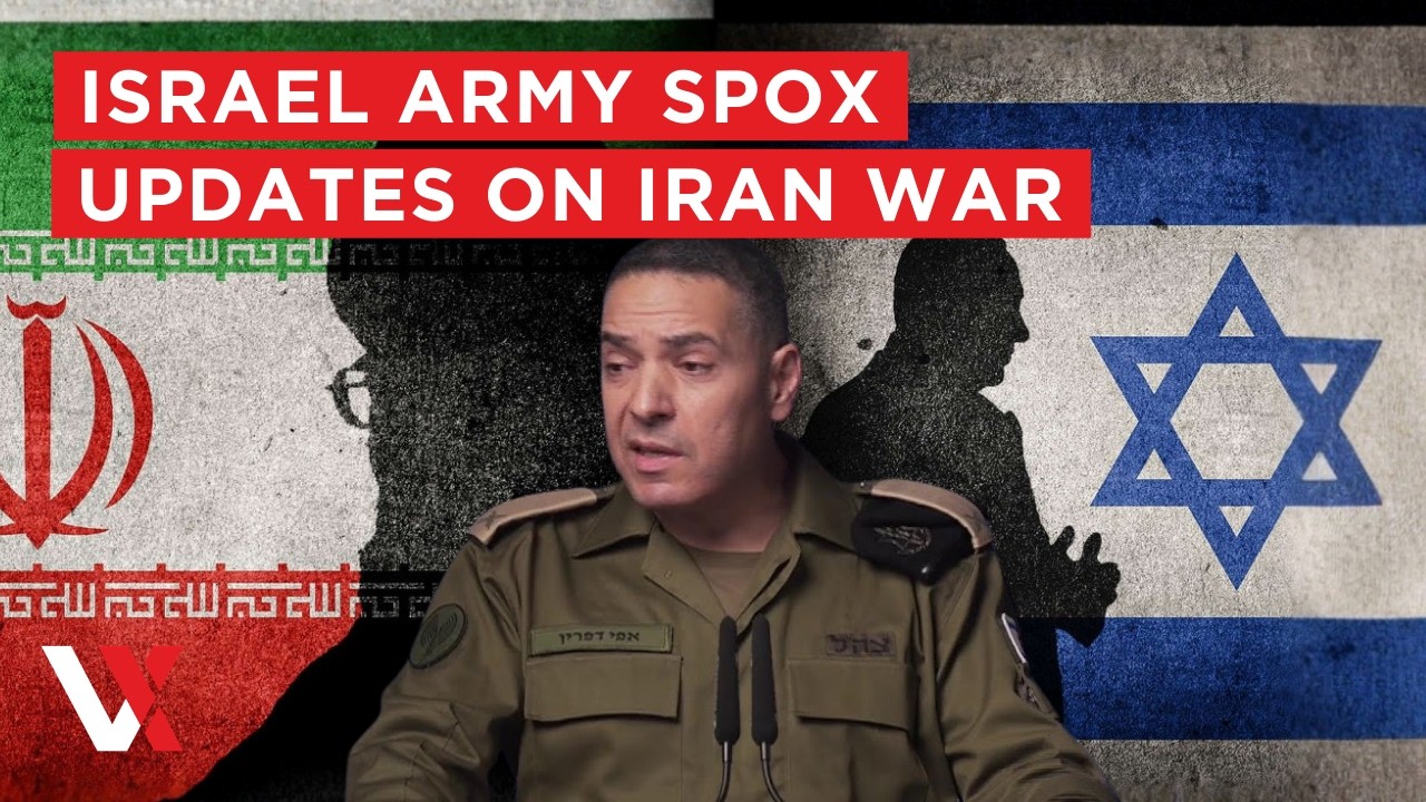 LIVE | IDF Spox Effie Defrin Updates On Iran War After US-Israel Launch Missile Strikes | VERTEX