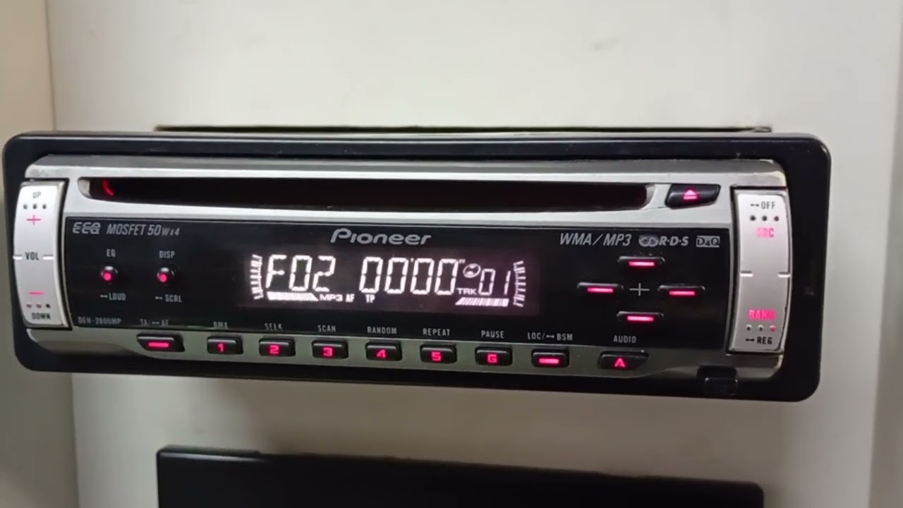 Pioneer DEH-2800MP Radio Samochodowe Prezentacja Car Audio Test 