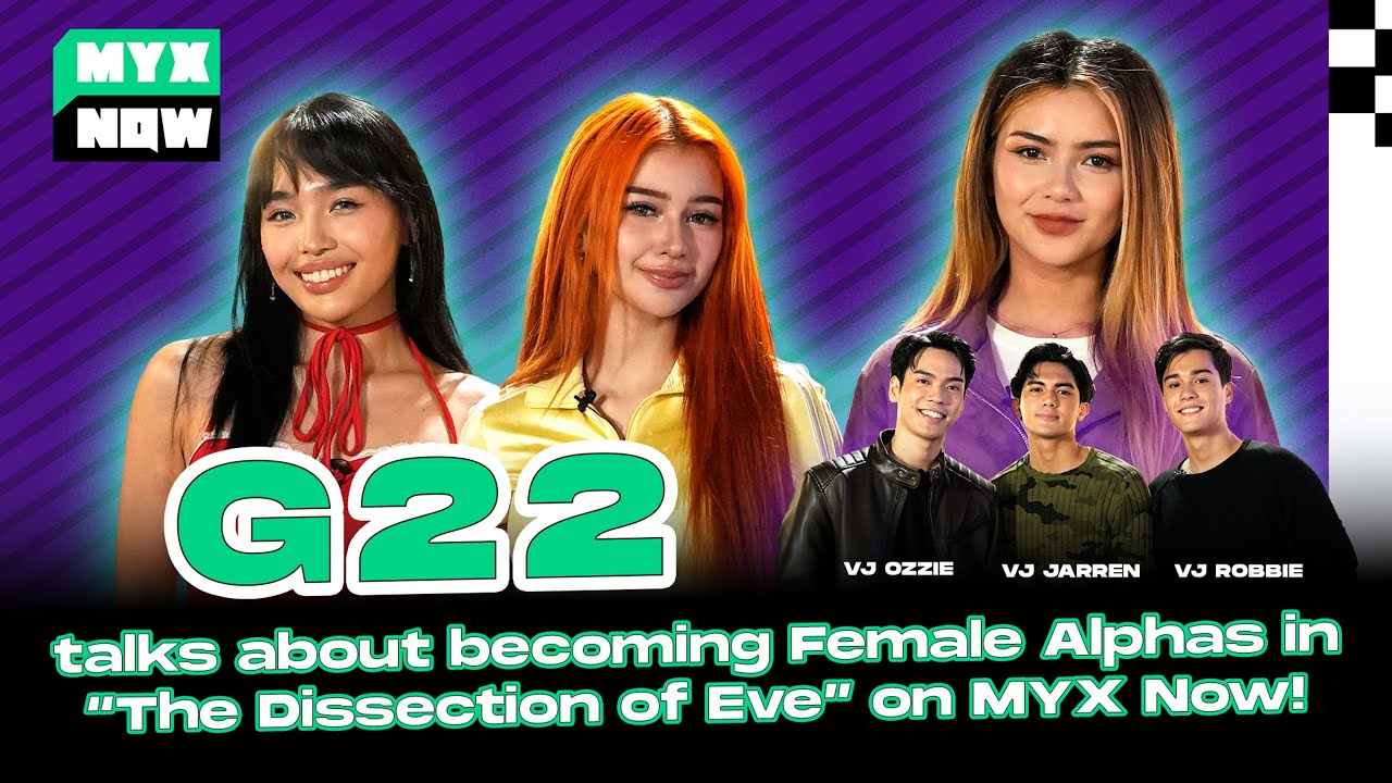 G22 Does Pose-Off vs. VJ Jarren, VJ Robbie & VJ Ozzie | MYX Now