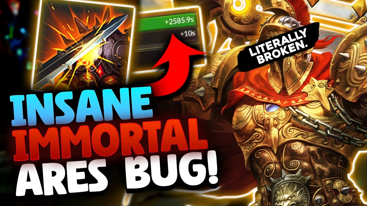 ARES BUG MAKES HIM LITERALLY UNKILLABLE (Heal 2,500 hp per second)