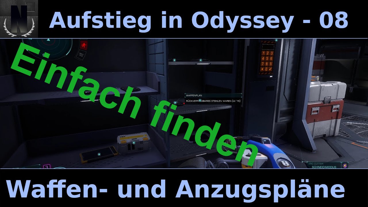 Aufstieg in Odyssey - 08 - Waffen- und Anzugspläne