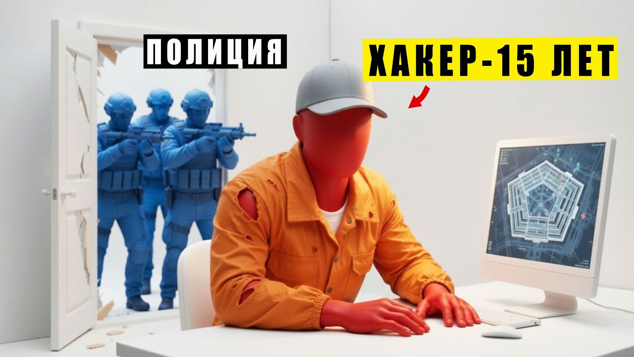 Как 15-летний ШКОЛЬНИК ВЗЛОМАЛ ПЕНТАГОН (ЧУДОВИЩНЫЙ ФИНАЛ ИСТОРИИ)