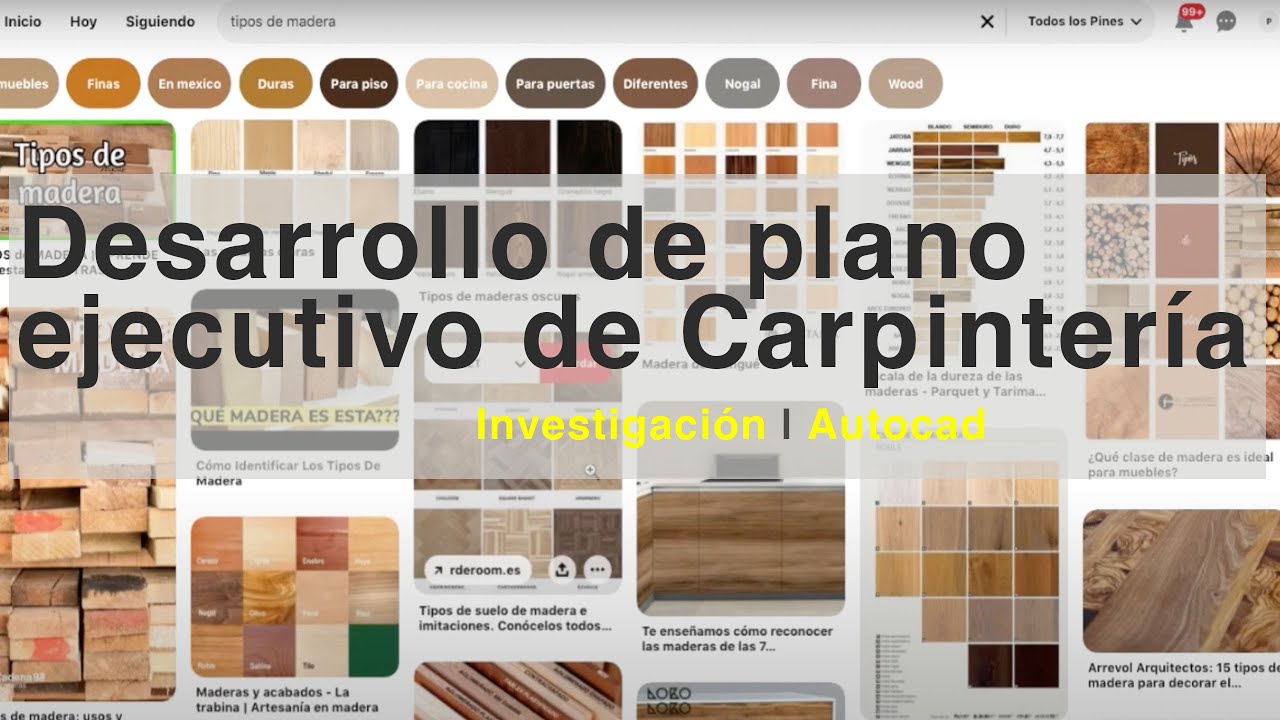 Procedimiento para Plano de Carpintería