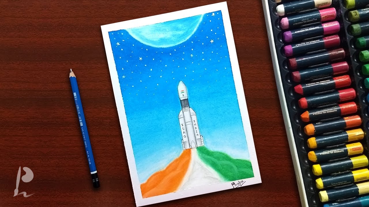 Independence Day Special Drawing with Oil Pastels | PrabuDbz Art