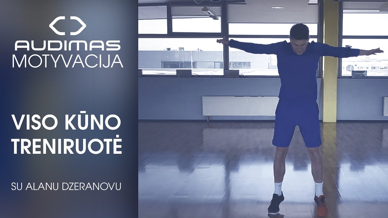 Viso kūno treniruotė su Alanu | AUDIMAS MOTYVACIJA