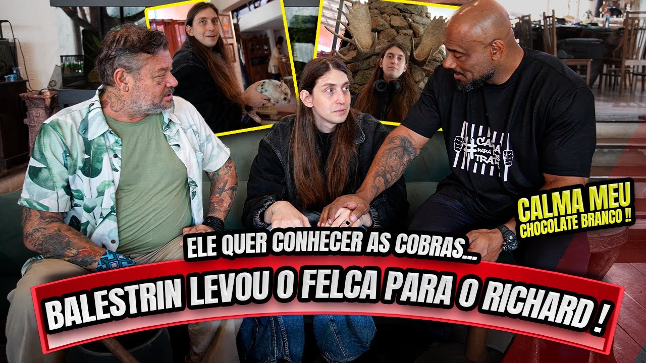 RICHARD FINALMENTE CONHECEU O FELCA - O QUE ACONTECEU NESSE ENCONTRO ?
