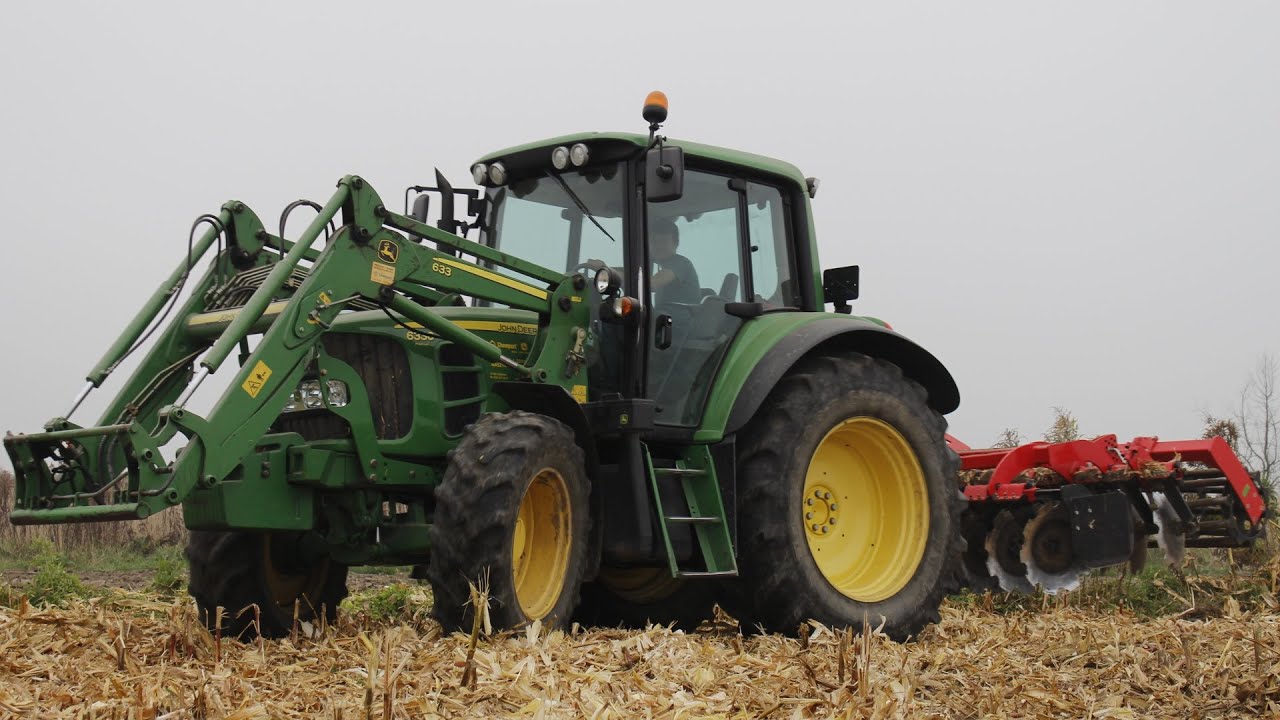 ㋡Talerzowanie po Kukurydzy 2018㋡John Deere & Grano㋡