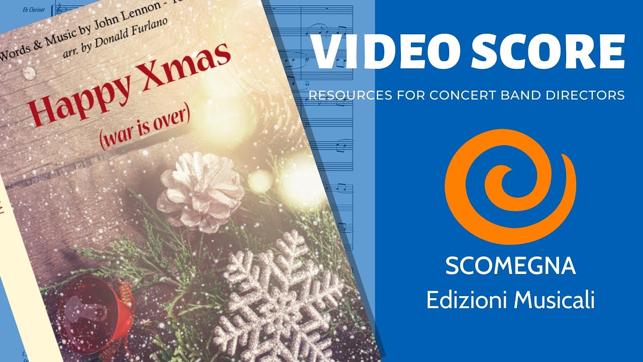HAPPY XMAS (War is Over) - John Lennon, Yoko Ono / arr. Donald Furlano