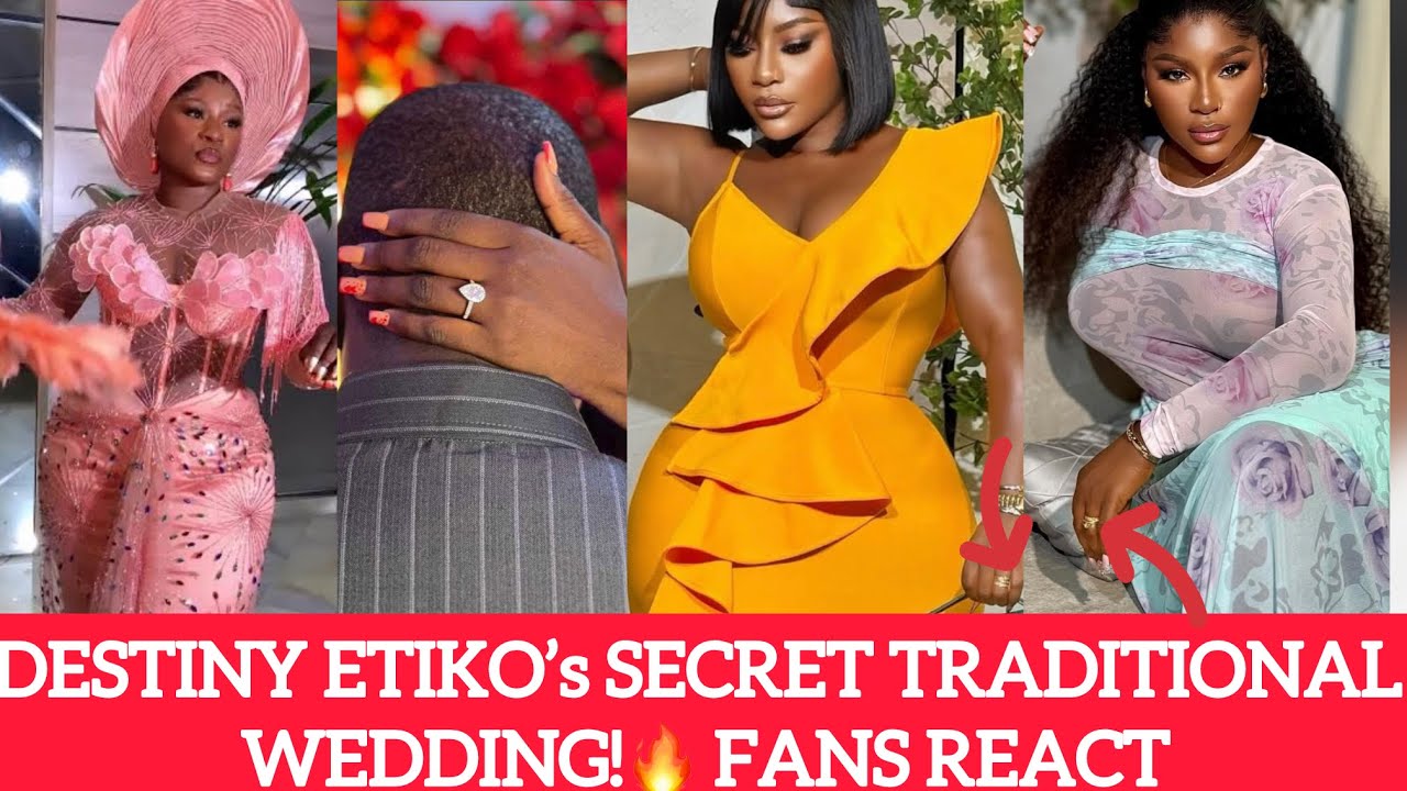 Wow😫 DESTINY ETIKO&rsquo;S S&Egrave;CR&Egrave;T TRADITIONAL WEDDING💍 FANS REACT