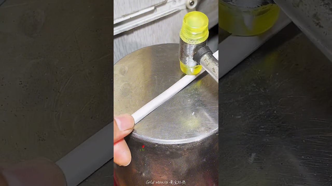 Making a Beautiful Platinum Bangle From Scrape Platinum metel #viral #trending #shortvideo #shorts
