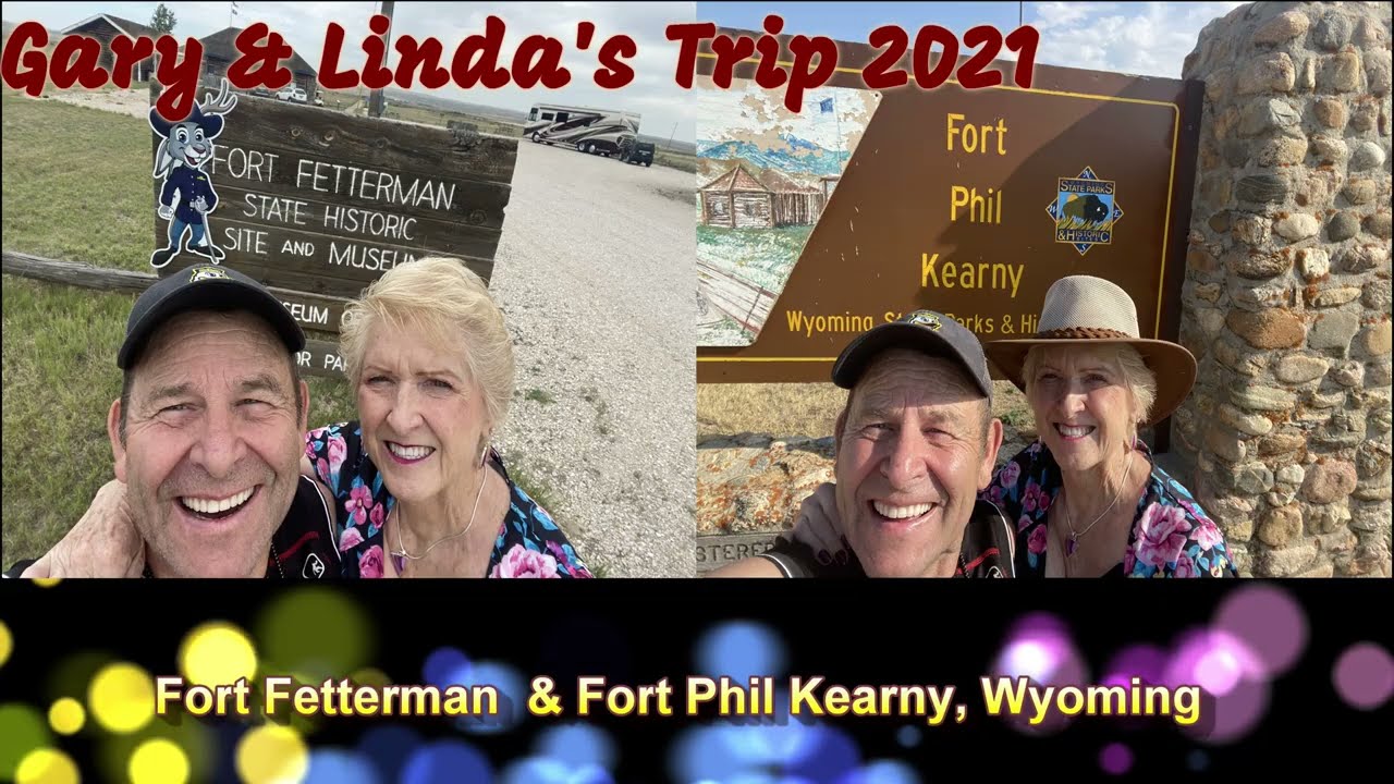 July 23, 2021 From Peak View RV, WY to near Douglas, and then Kearny Wyoming. Fort Fetterman