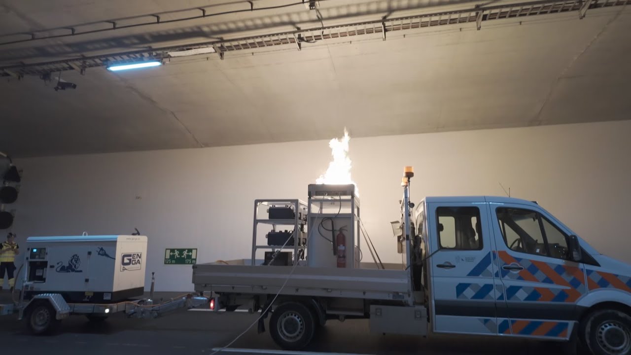 So wird die Betriebs- und Sicherheitsausrüstung im neuen Tunnel Schöneich getestet