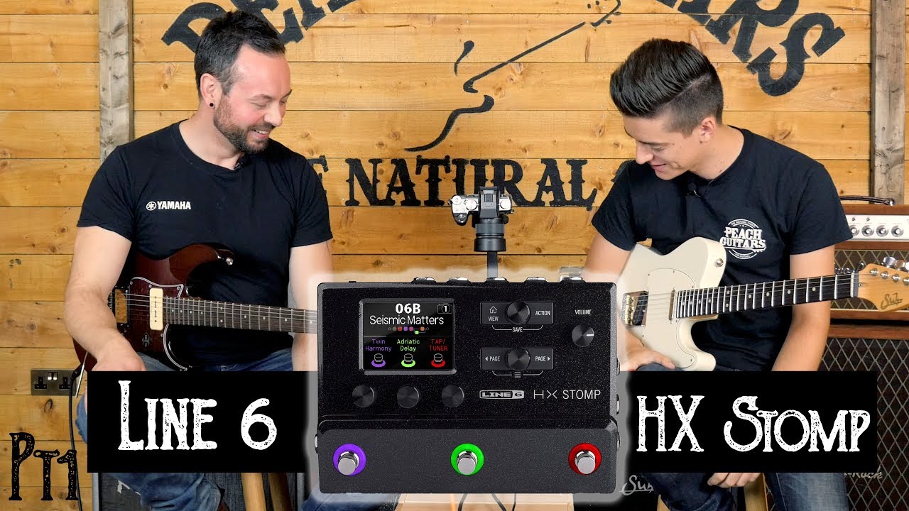 Line 6 HX Stomp - Ultimate portable guitar rig!