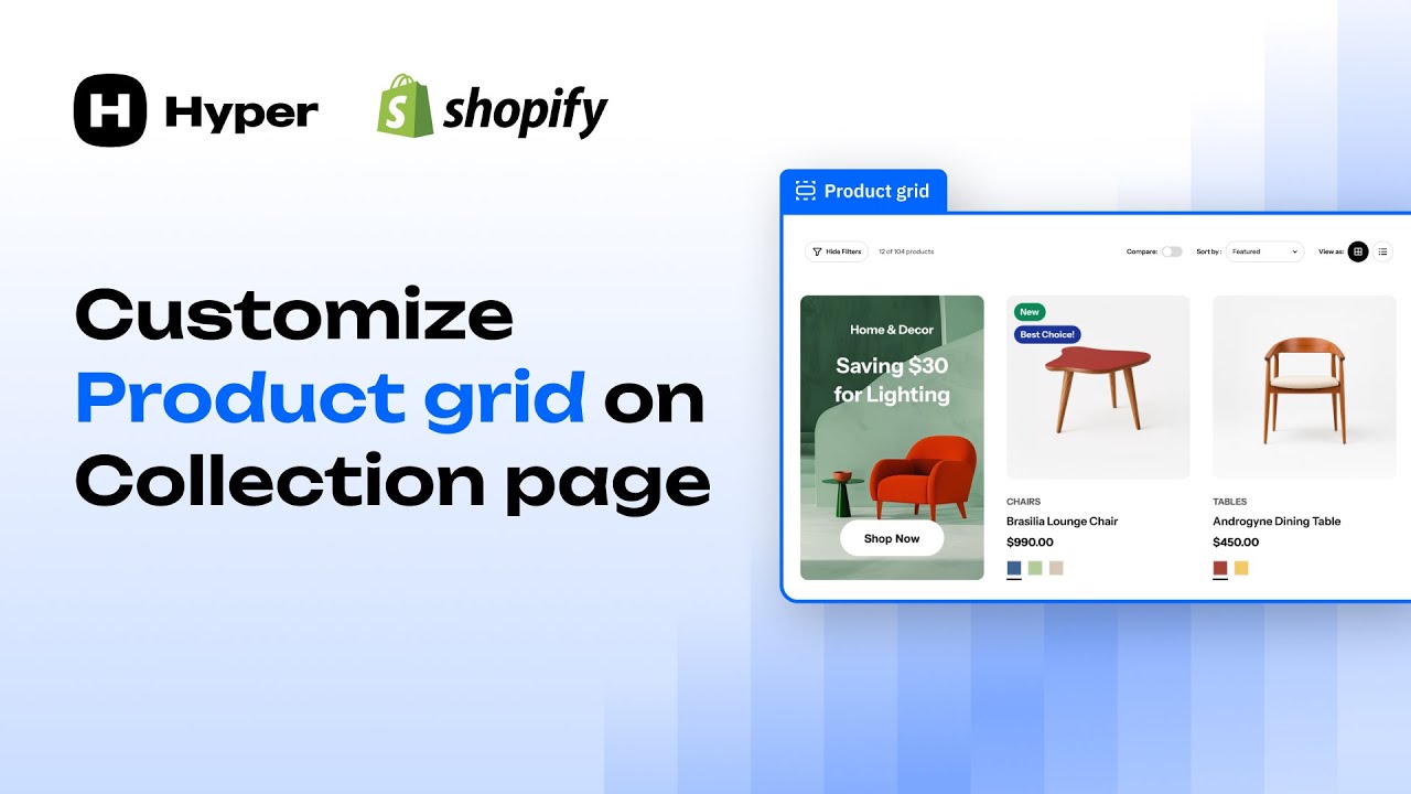From Basic to Beautiful &ndash; Shopify Product Grid Customization Guide | Hyper Theme Tutorial