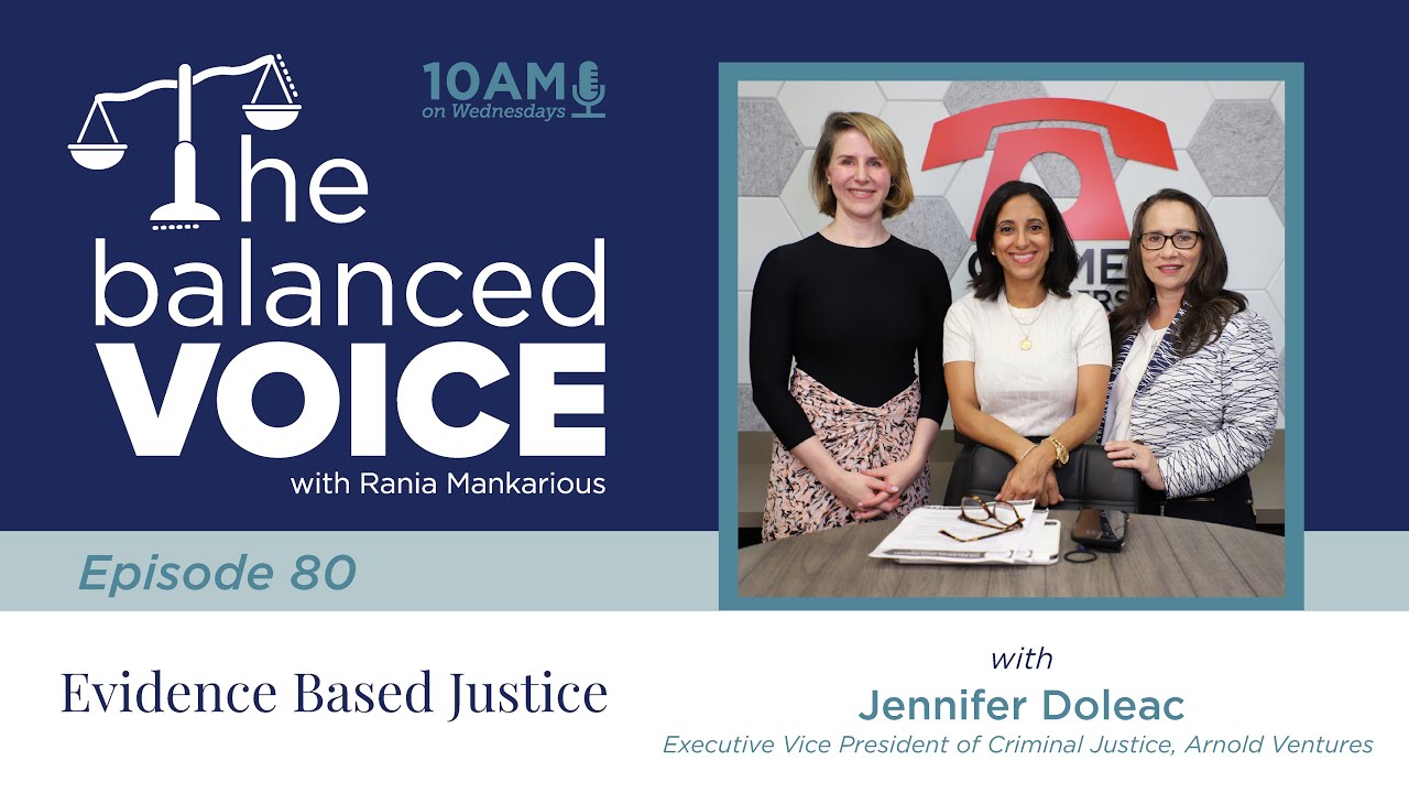 The Balanced Voice Ep. 80 | Evidence Based Justice - Jennifer Doleac