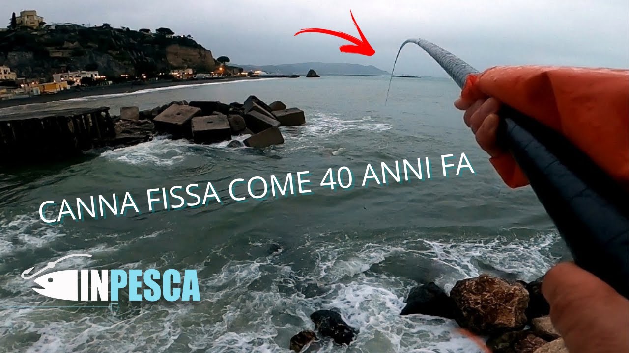 Pesca al TOCCO con la CANNA FISSA ai Saraghi come 40 anni fa !!!