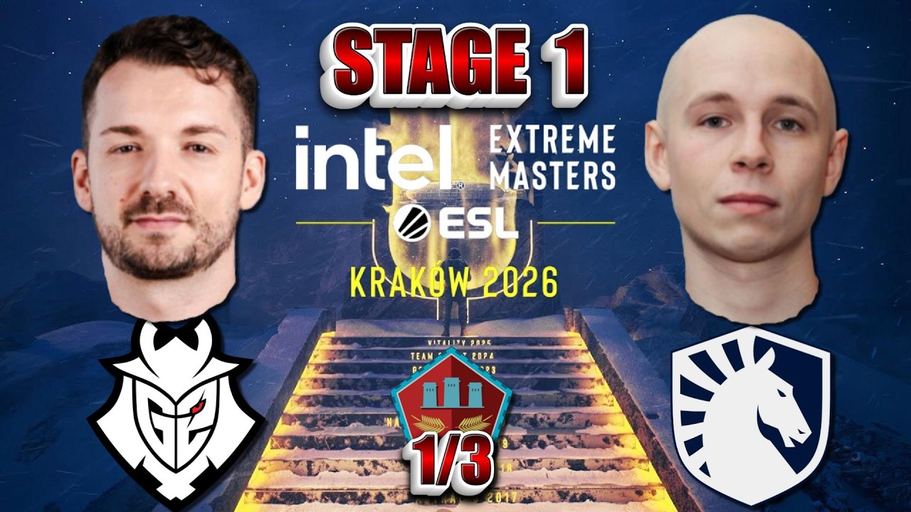 G2 - Liquid | IEM Krak&oacute;w 2026 | 1/3 Mirage | Stage 1 | Polski Komentarz