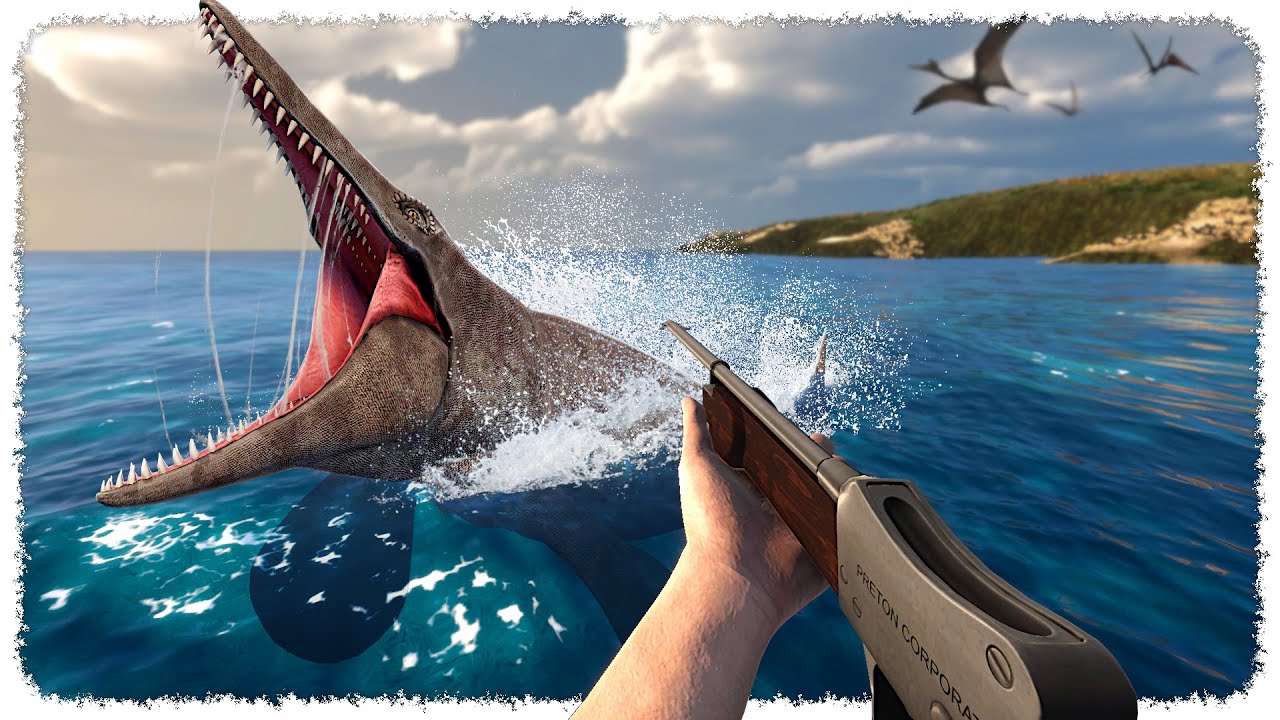 Hunting MOSASAURS in Open Water (this was a terrible idea) | PREHISTORIC HUNT