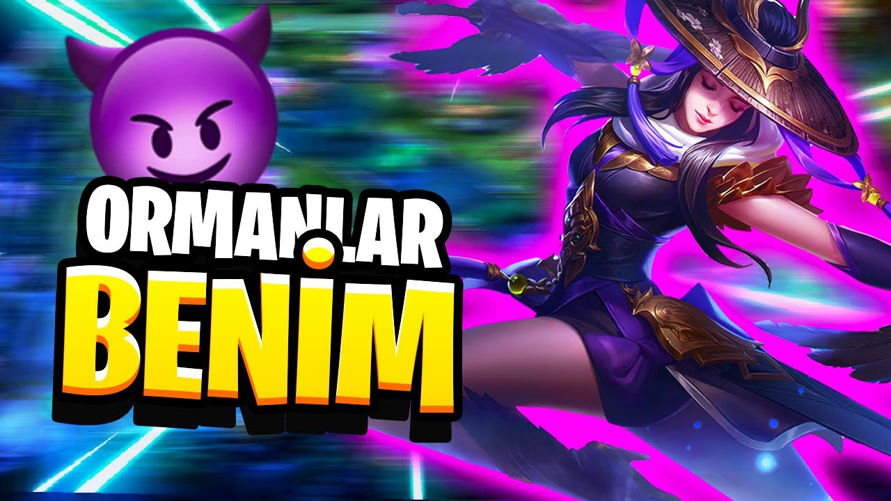BÜTÜN ORMANLAR BENİM HAHAHA!😈 - FANNY - Mobile Legends