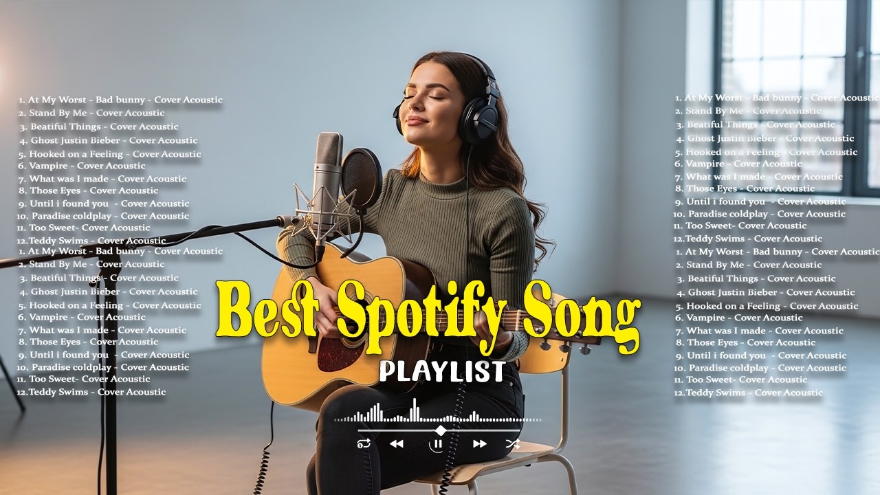 Best Spotify Song 2026🔥🎵| Acoustic Cover Love Song | Comethru, Dandelions, Here With Me