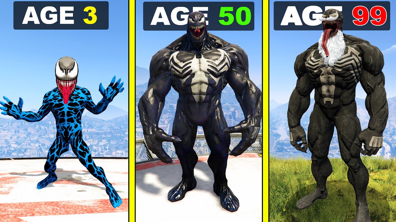 Surviving 99 YEARS As VENOM in GTA 5