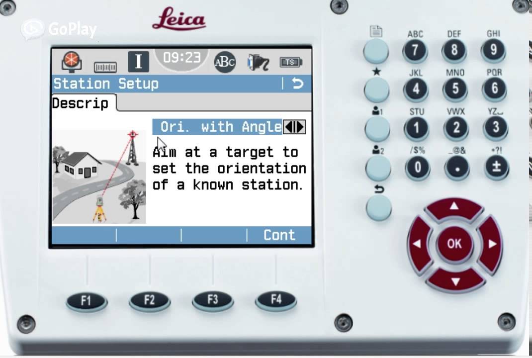 Leica FlexLine Plus- Station Setup