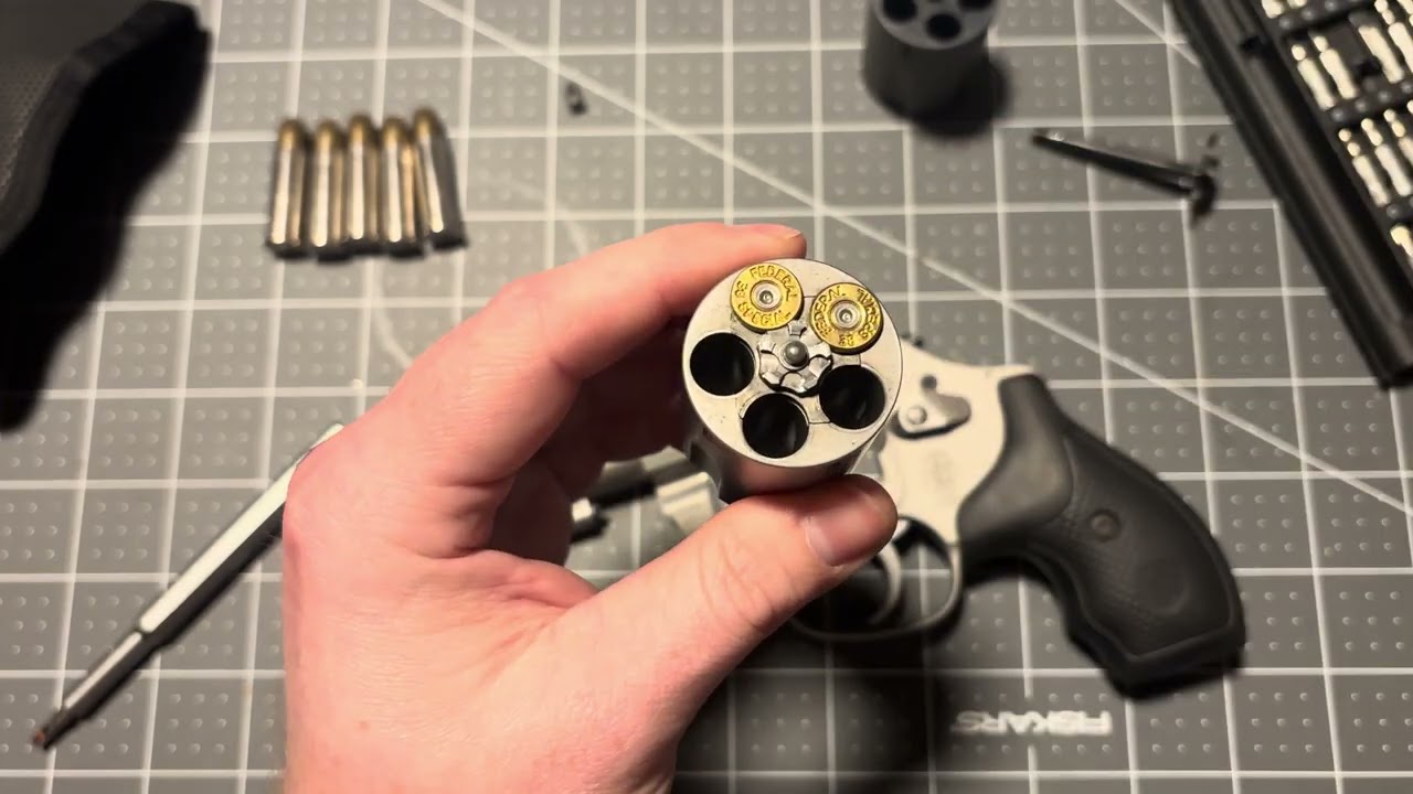 Smith and Wesson J frame cylinder swap