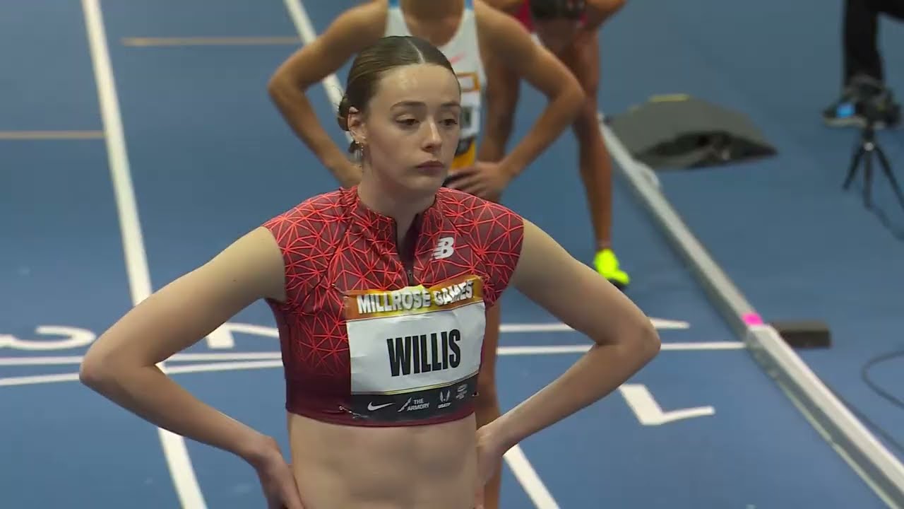Roisin Willis Wins Women's 600m at Millrose Games | USA Track & Field
