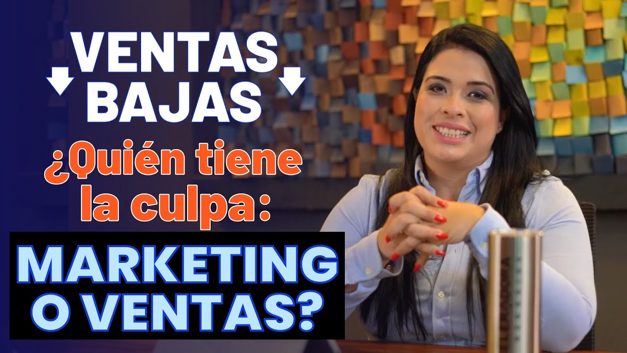 🔴 VENTAS BAJAS: &iquest;Qui&eacute;n tiene la culpa: MARKETING O VENTAS? 🤔