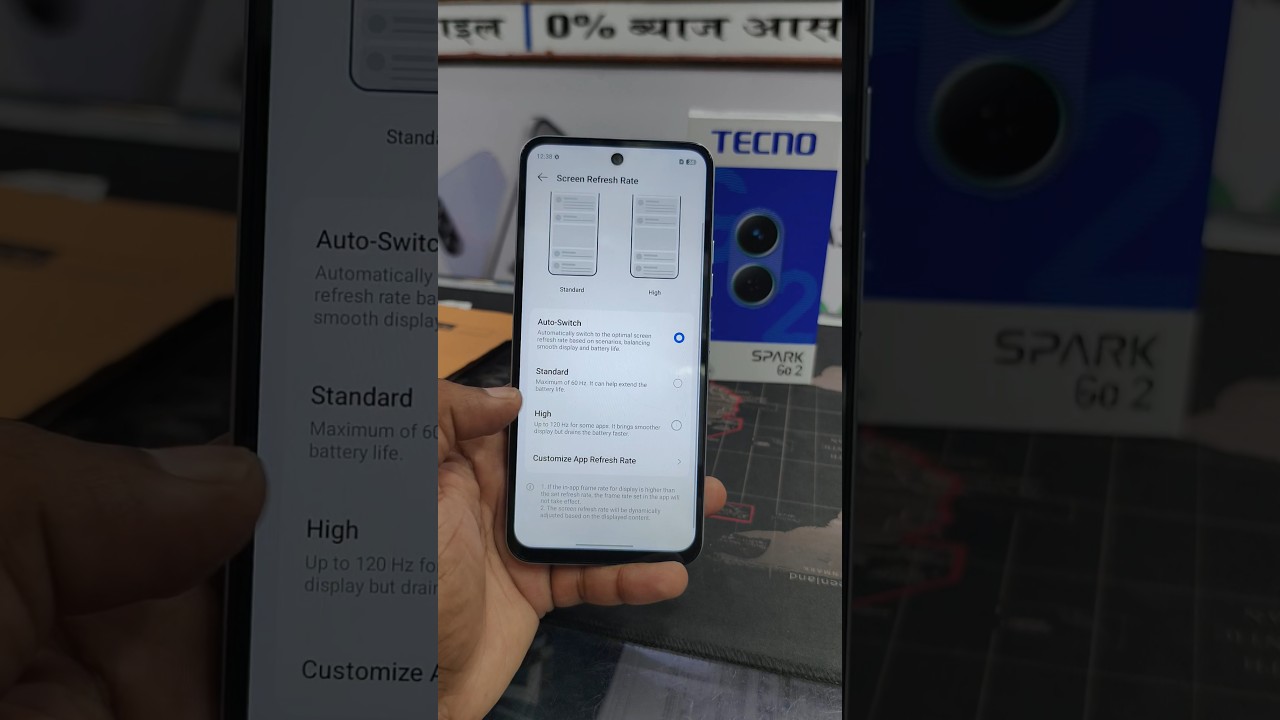 Tecno Spark Go 2 Refresh Rate Check &ndash; Kya Ye Sach Mein 120Hz Hai?